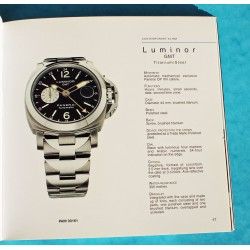 PANERAI OFFICINE CATALOGUE, LIVRET COLLECTION 2013 MONTRES LUMINOR, RADIOMIR, SUBMERSIBLE, MARINA