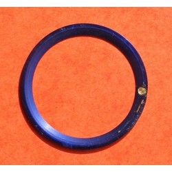 ROLEX INSERT LUNETTE BLEU MONTRE SUBMARINER DATE 16613, 16618, 16803, 16808 PERLE TRITIUM