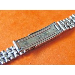 Authentic folded link Ladies Womens Rolex Stainless Steel Jubilee Bracelet Watch Band 13mm