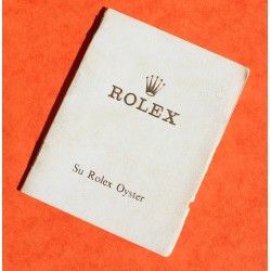 Vintage Rolex Booklet manual watch "Su Rolex Oyster" 1980 Spanish - 5513, 1680, 1675, 6263, 16800