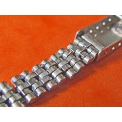VINTAGE ROLEX JUBILE BRACELET FEMME ACIER 13MM 62521H MAILLONS PLIES 