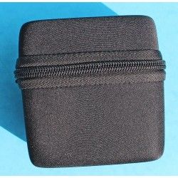 Breitling Genuine Watch Case Storage Travel Pouch Kit Black Zippered Excellent