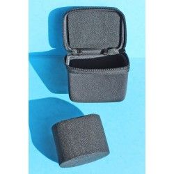 Breitling Genuine Watch Case Storage Travel Pouch Kit Black Zippered Excellent