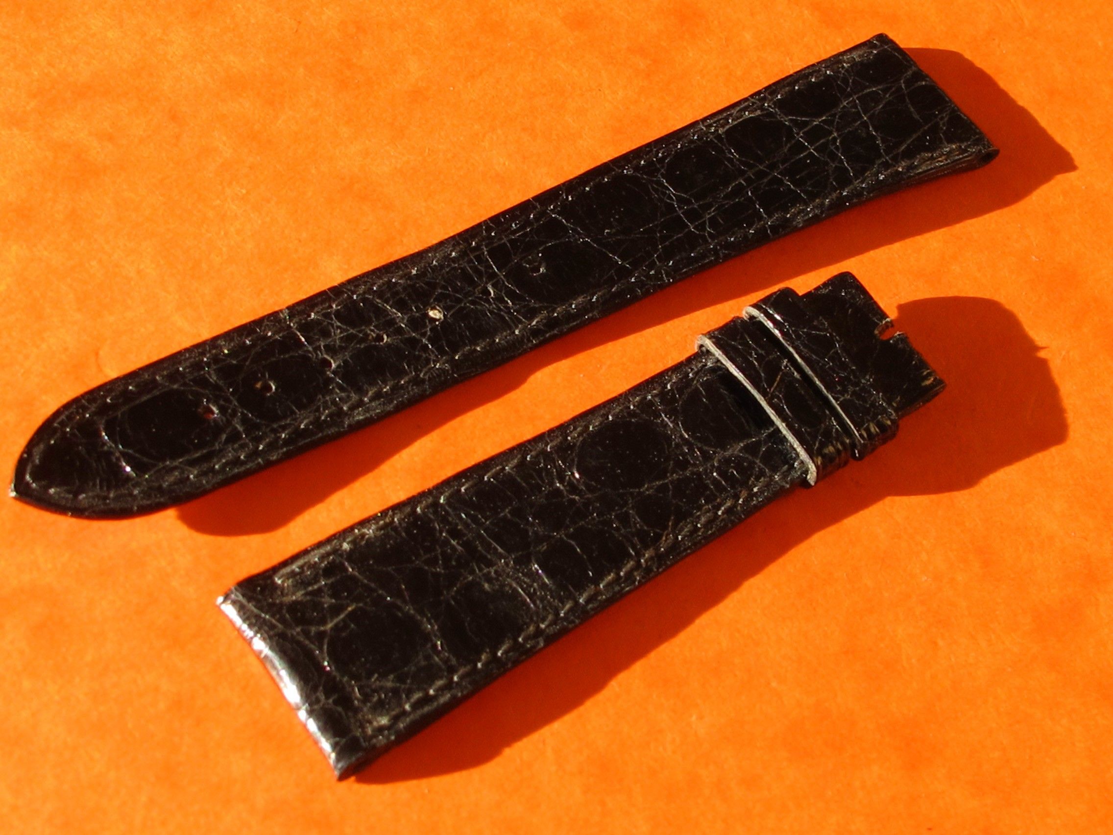 Radium leather strap for Rolex