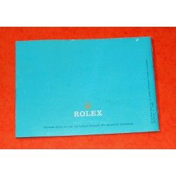 ROLEX 2002 COLLECTIBLE GMT MASTER MENS WATCHES BOOKLET, MANUAL GMT MASTER II 16710, 16713, 16718