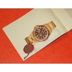 ROLEX 2002 COLLECTIBLE GMT MASTER MENS WATCHES BOOKLET, MANUAL GMT MASTER II 16710, 16713, 16718