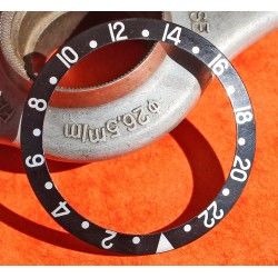 Rolex GMT Master All Black watch Black color S/S 16700, 16710, 16760 Bezel 24H Insert Part