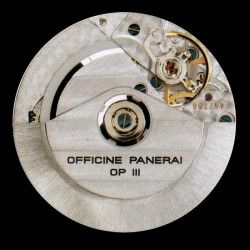 OFFICINE PANERAI CHRONOGRAPH PIECE HORLOGERE MONTRE MASSE OSCILLANTE, ROTOR VALJOUX 7750 OP III