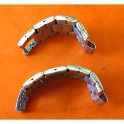 7836 x 2 PARTIES VINTAGE BRACELET ROLEX maillons plié 20mm 