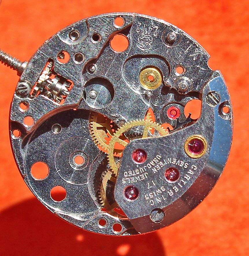 Cartier Genuine Ladies ETA 2412 17 jewels Base plate movement caliber mechanical Cal 78 1 watch part