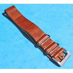 ROLEX JAMES BOND CHOCOLATE Nylon NATO WATCH BAND Strap Military G-10 SUBMARINER 5512, 5513, 1665, 16660, 14060, 16800, 168000