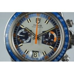 TUDOR CHRONOGRAPH RARE AIGUILLE CHRONO ORANGE MONTRE 7149/0, 7169, 7159 MONTE CARLO "DISCO" NEUVE