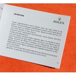 2005 FRENCH GENUINE ROLEX OYSTER BOOKLET BROCHURE PAMPHLET VOTRE ROLEX OYSTER