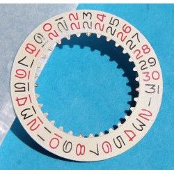 ★VINTAGE & RARE ORIGINAL ROLEX DISQUE DATEUR ROULETTE ROUGE & NOIR MONTRE GMT MASTER 6542 BAKELITE CAL 1036★