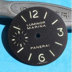 PANERAI OFFICINE VINTAGE 1995 AUTHENTIQUE BRACELET CUIR BEIGE 24mm MONTRES LUMINOR, RADIOMIR, MARINA PAM