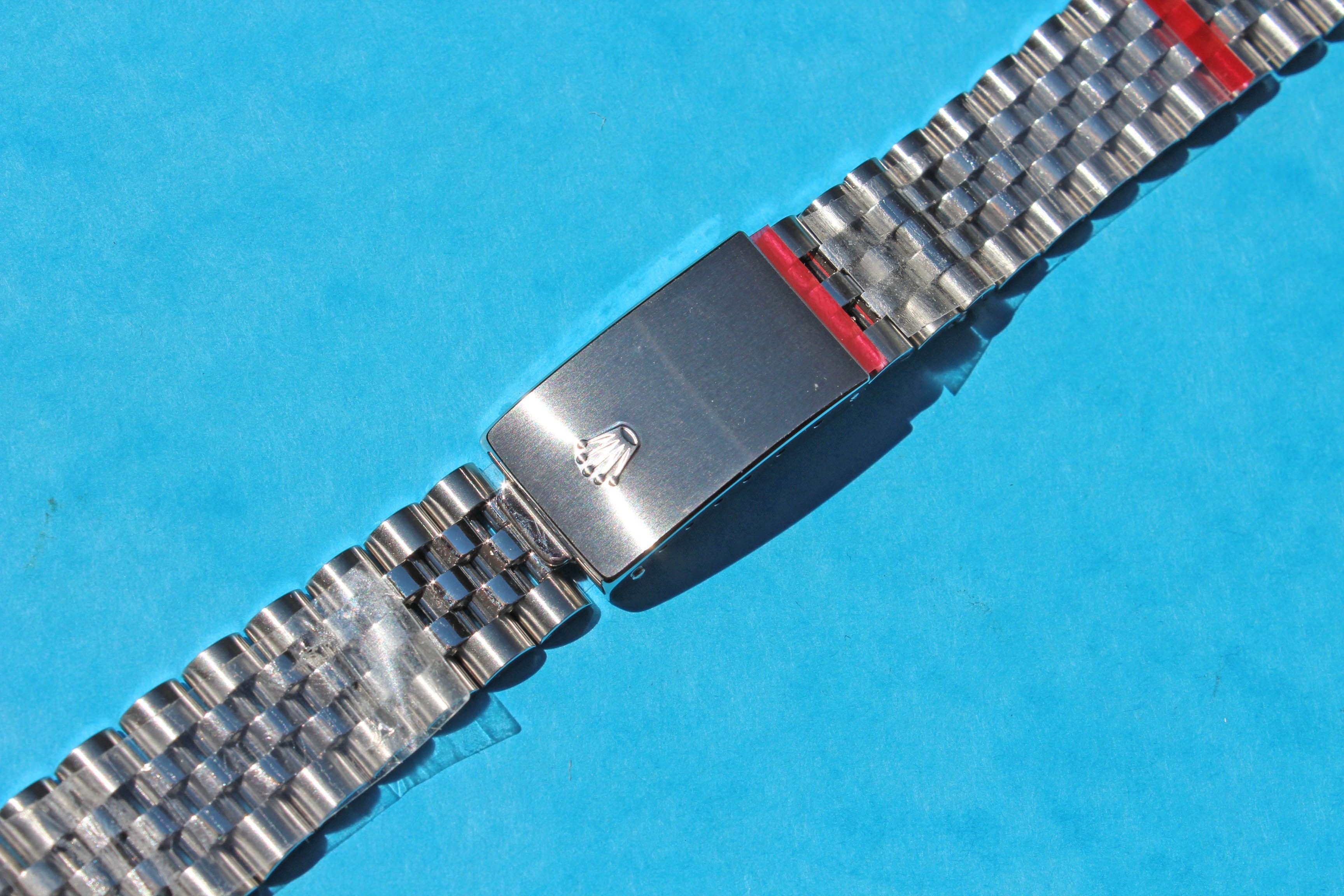 ROLEX BRACELET OYSTER JUBILEE ACIER 62510H 19mm 574B NEUF MONTRES