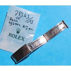 ROLEX ORIGINAL FERMOIR BOUCLE DEPLOYANTE OR ACIER MONTRES DAMES 11mm bracelet oyster jubilee 13mm ref 78343-18 code V5