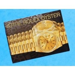 RARE LIVRET, MANUEL, NOTICE MONTRES ROLEX "VOTRE ROLEX OYSTER" 2004 EN FRANCAIS ref 579.51fr 8.2004