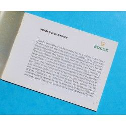 ROLEX 2004 FRENCH GENUINE OYSTER BOOKLET BROCHURE PAMPHLET VOTRE ROLEX OYSTER ref 579.51fr 8.2004