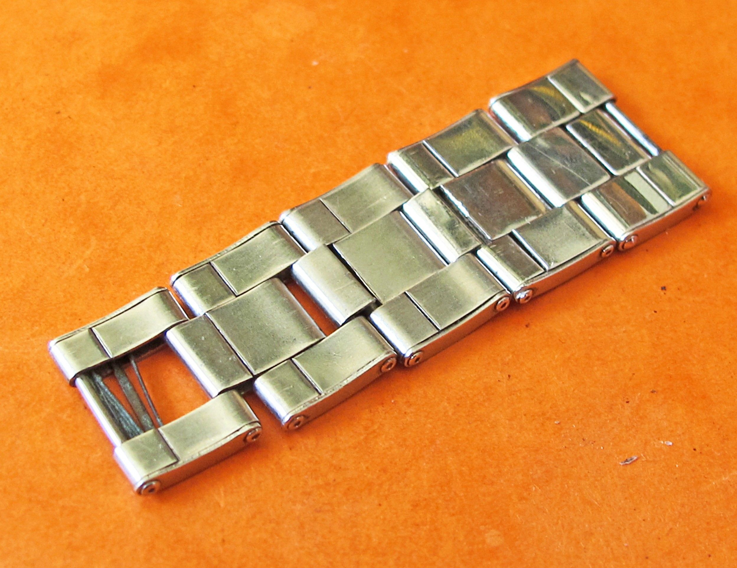 ROLEX 70's GENUINE WATCH PARTS BRACELET PARTS RIVETS EXTENDABLE TYPE USA CI
