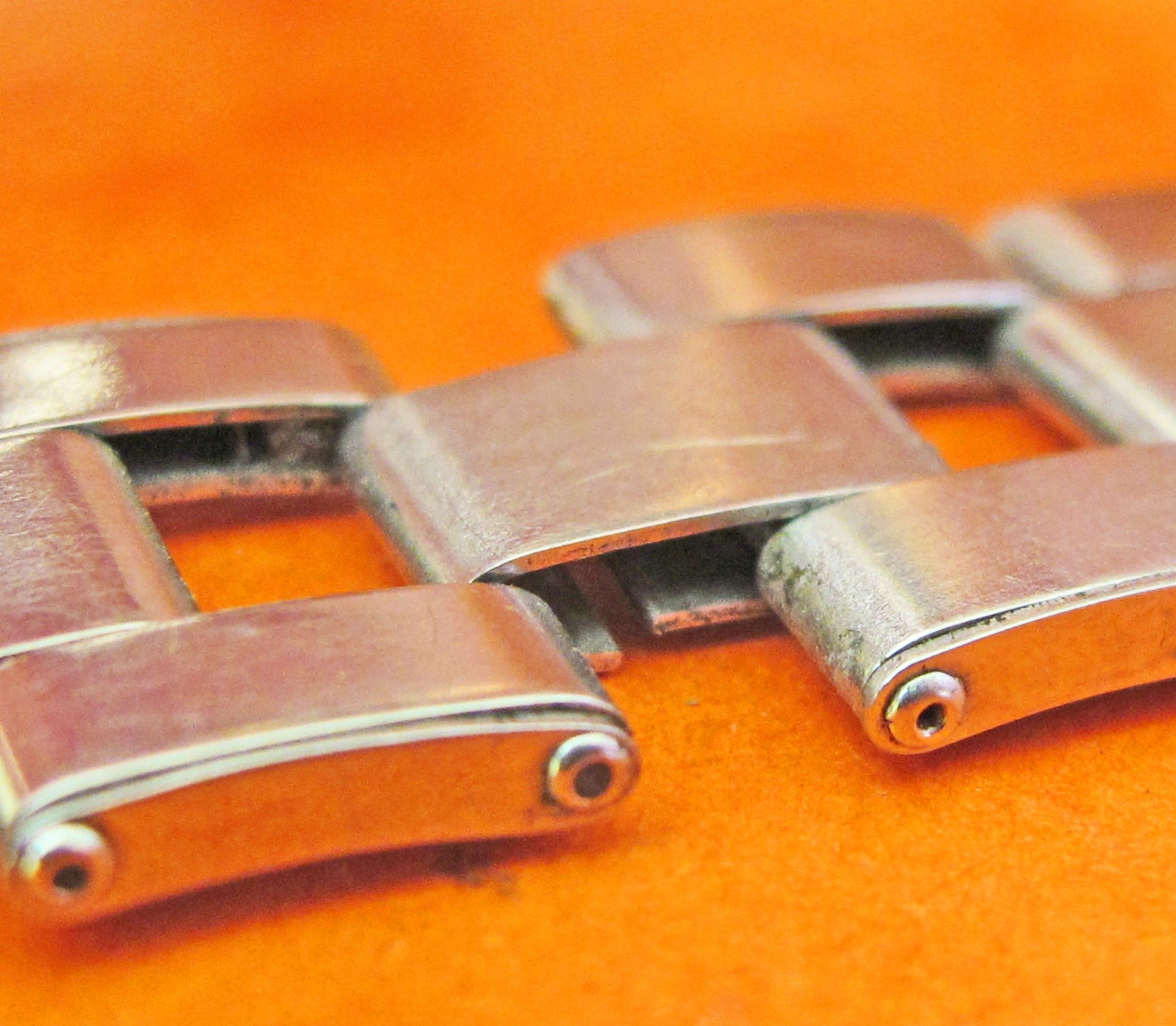 ROLEX 70's GENUINE WATCH PARTS BRACELET PARTS RIVETS EXTENDABLE TYPE USA CI