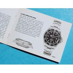 Rolex Submariner, Sea Dweller booklet manual English 1997 Submariner watches 14060, 16610, 16613, 16618, 16600