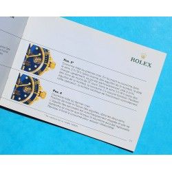 Rolex Submariner, Sea Dweller booklet manual English 1997 Submariner watches 14060, 16610, 16613, 16618, 16600