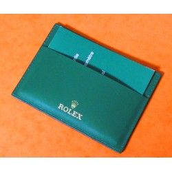 PORTE CARTES ETUI ROLEX  EN CUIR CARTE DE GARANTIE