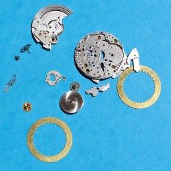 AUTHENTIQUE CALIBRE CO AXIAL OMEGA 2500 PIECES DETACHEES HORLOGERIE CALIBRE AUTOMATIQUE MONTRES