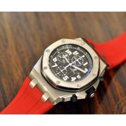 Audemars Piguet Genuine White Rubber Strap bracelet For Royal Oak Offshore Diver 30mm