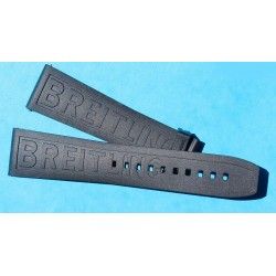 Breitling New 2013 Issue Black Watch Rubber Diver Pro III 3 Aerospace, Chronoliner Hershey Strap 22mm OEM