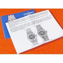 Reedited Breitling Tabarly Duograph Owners Manual watches booklet