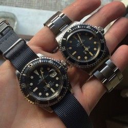 ROLEX RARE & GENUINE N.O.S VINTAGE TROPIC SUPERDOME 19, SUBMARINER 5512, 5513, 5514, 5517 RARE CRISTAL WATCH SD19