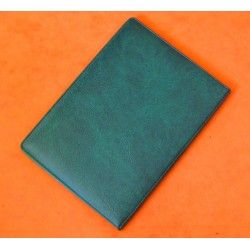 1982-1983 Vintage Rolex Green Leather Business Card Wallet