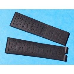 Breitling New 2013 Issue Black Watch Rubber Diver Pro III 3 Aerospace, Chronoliner Hershey Strap 22mm OEM