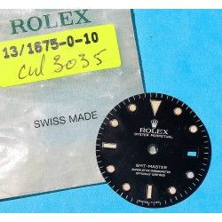 Vintage 80's Original Rolex GMT Master 16750, 16700 Glossy tritium swissT 25 Watch Dial cal 3075