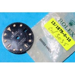 Vintage 80's Original Rolex GMT Master 16750, 16700 Glossy tritium swissT 25 Watch Dial cal 3075