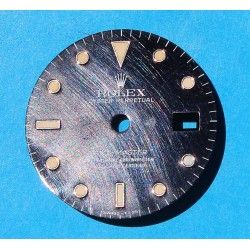 Vintage 80's Original Rolex GMT Master 16750, 16700 Glossy tritium swissT 25 Watch Dial cal 3075