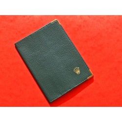  ROLEX GREEN VINTAGE WALLET