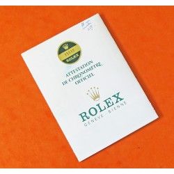 VINTAGE GARANTIE ROLEX  1981 - 1982 CONCESSIONNAIRE RARE GOODIE