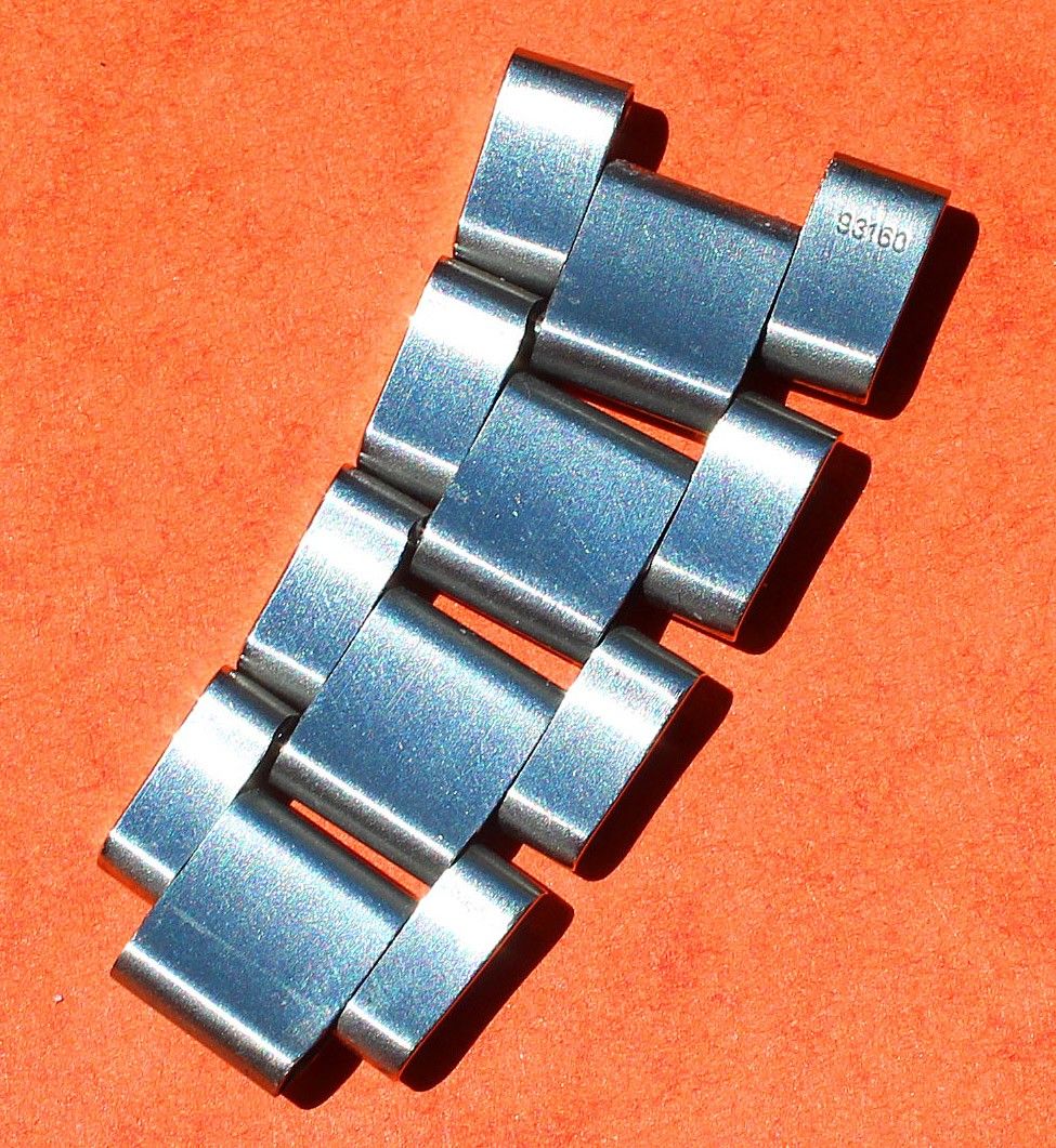 Rolex 93160 bracelet 20mm ssteel solids link parts Oyster bands Sea Dweller triple six 16660 16600 SD SEL end parts
