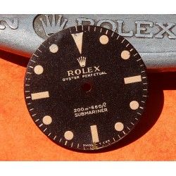 ♛♛ Vintage & Rare 1969 Cadran Montres anciennes Rolex 5513 Submariner Meters first mate au tritium ♛♛