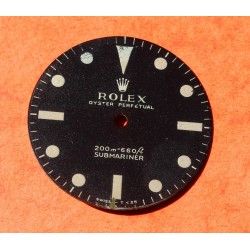 ♛♛ Vintage & Rare 1969 Cadran Montres anciennes Rolex 5513 Submariner Meters first mate au tritium ♛♛