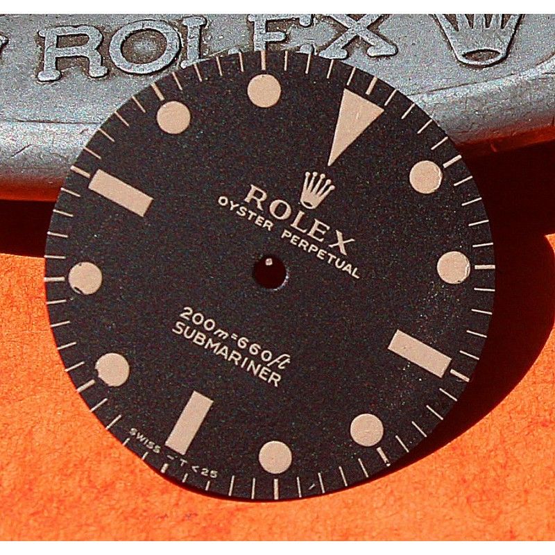 ♛♛ ORIGINAL 1969 Vintage Rolex Submariner 5513 Watch Meter First Dial singer  ♛♛