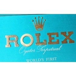 Rolex Rare plateau, présentoir horloger oyster perpetual world's first swimproof and selfwinding wristwatch