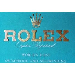 Rolex Rare plateau, présentoir horloger oyster perpetual world's first swimproof and selfwinding wristwatch