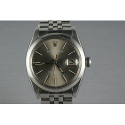 Rolex Genuine 1964 Pre-owned Vintage oyster perpetual date watches ref 1500 Stainless Steel Screwed Caseback part