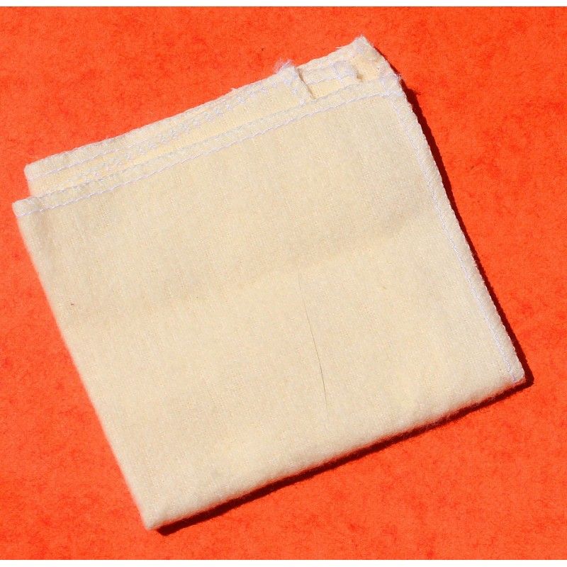 PANERAI OFFICINE Rare soft white cloth WATCH MICRO FIBER POLISHING & CLEANING CLOTH BEIGE COLOR