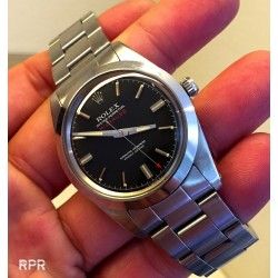 Rolex Highly Collectible Milgauss 1019 watch tritium Seconds Silver / Red  arrow hand NOS Antimagnetic caliber automatic
