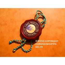 Chronometer Red Hang Seal Tag  "CERTIFIED OFFICIAL CHRONOMETER"